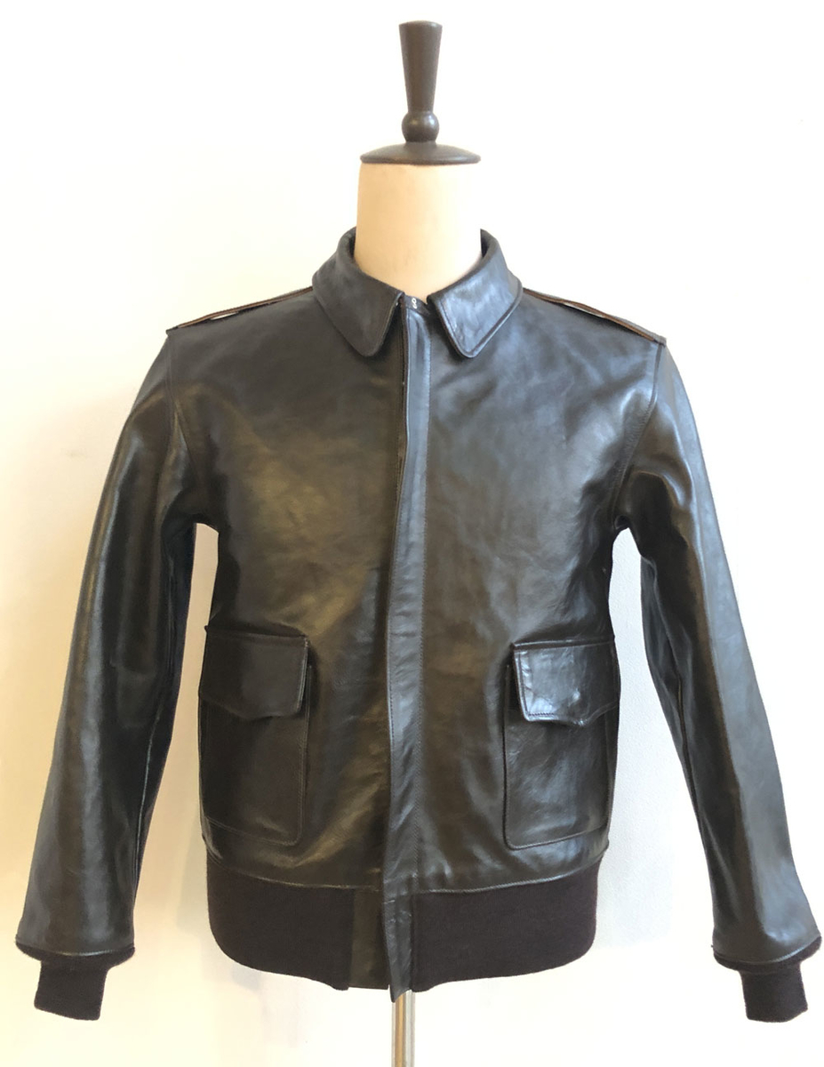 【専用品】OUTFITTERS DEPARTMENT A-2フライト TYPE A-2 / PARACHUTE CAMOUFLAGE LINING | LEATHER JACKET(MIL