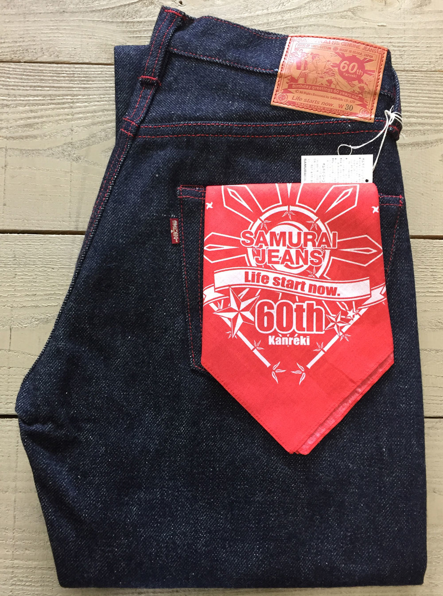 サムライジーンズ/SAMURAI JEANS S5000VX21oz-60TH 還暦スペシャル
