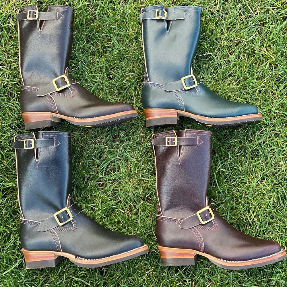 WESCO レザー ワークブーツ Wesco（ウエスコ）社よりHorween社のWaxed Flesh Leatherを使用した