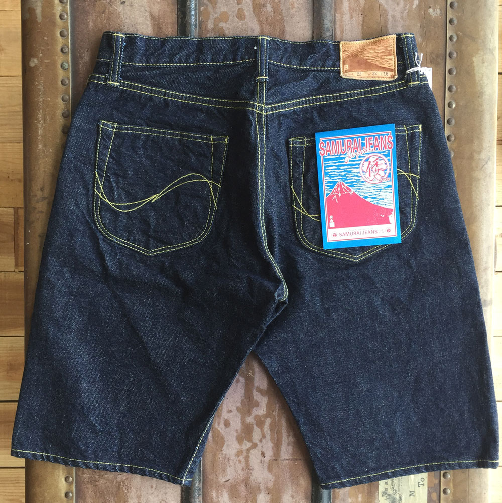 W40 サムライジーンズ 2011 男気 15oz デニムショートパンツ 楽天市場】SAMURAI JEANS（サムライジーンズ）☆15ozジーンズ