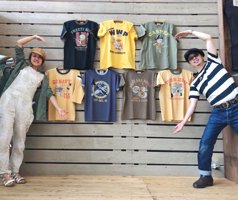 Toys Mccoy 可愛いキャラクターが目を引くミリタリーtシャツ達 アメカジ通販で国産ジーンズをお探しなら 山口県アメカジショップtop