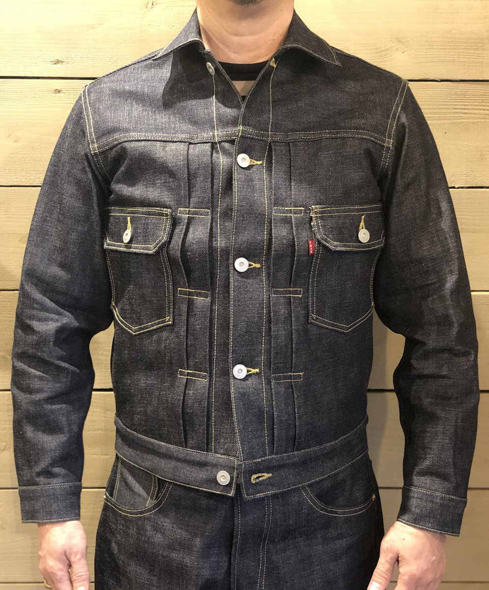 CUSHMAN 50sアメリカンブルーデニムを再現した13.5ozデニム