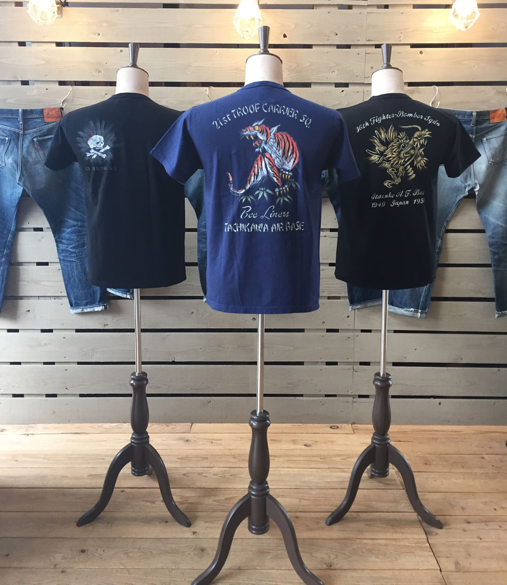 BUZZ RICKSON'S 一点一点手描きのスカ柄！ハンドペイントTシャツが入荷