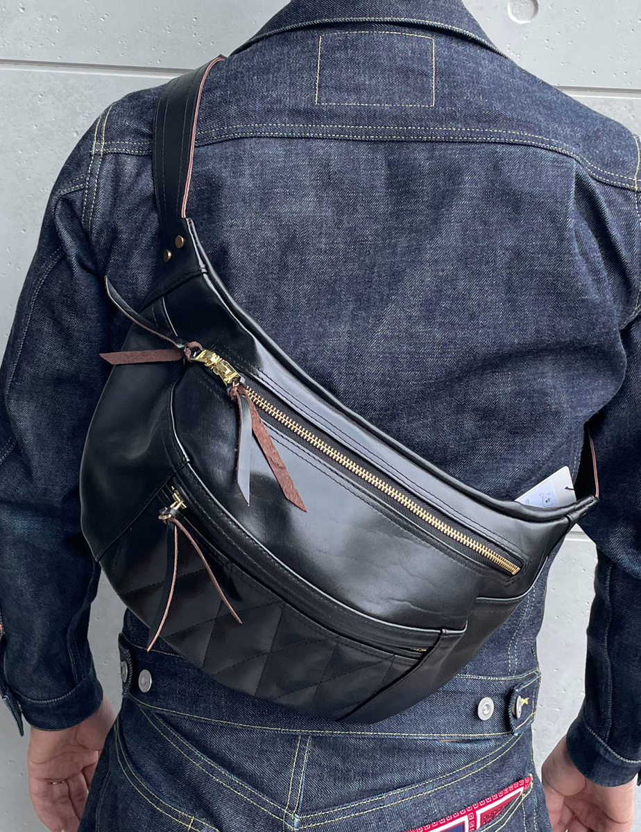 Y'2 LEATHER ホースハイドウエストバッグが入荷しました Y'2 LEATHER ホースハイドウエストバッグが入荷しました