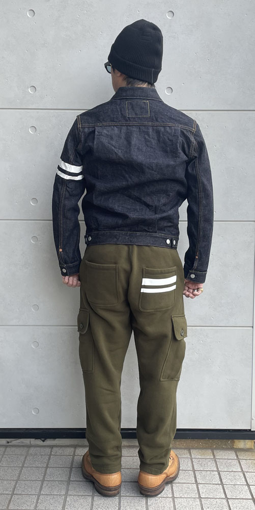 パンツ MOMOTARO JEANS / denim cargo pants Momotaro momotaro cargo - Gem