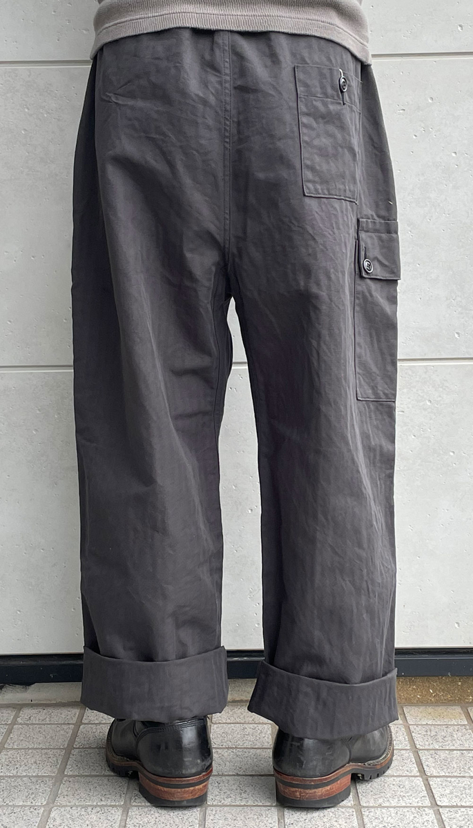 クッシュマン/デニムカバーオール/ヘリンボーン/ヒッコリー/30