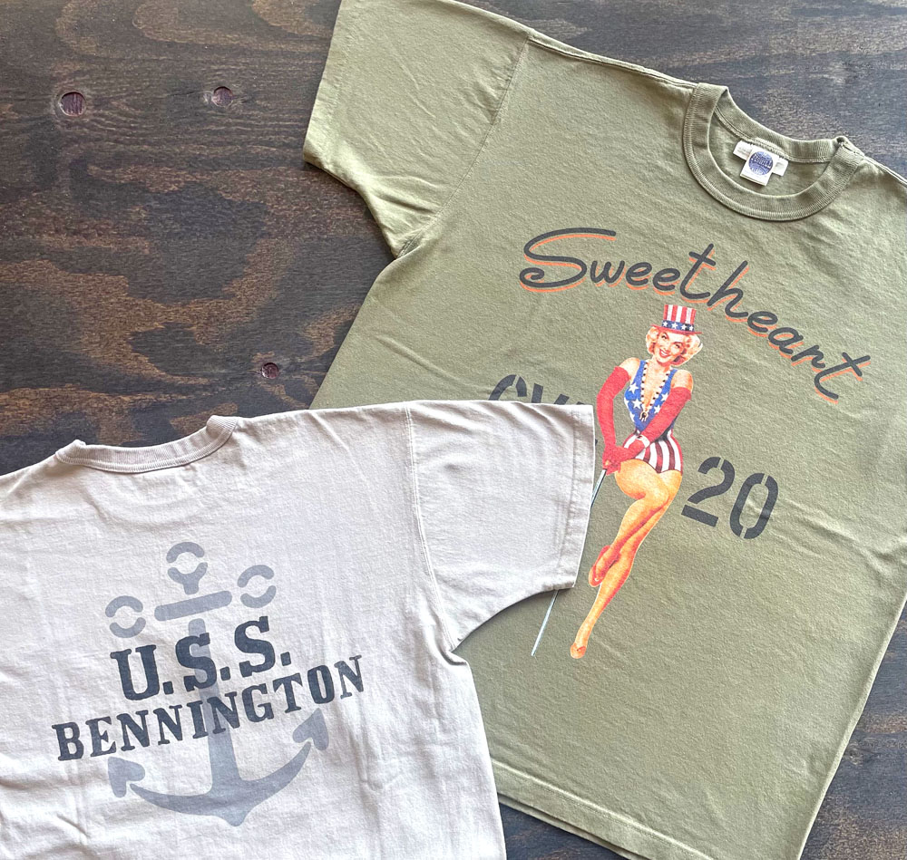 TOYS McCOY トイズマッコイ2022年春夏の新作半袖Tシャツのマリリン