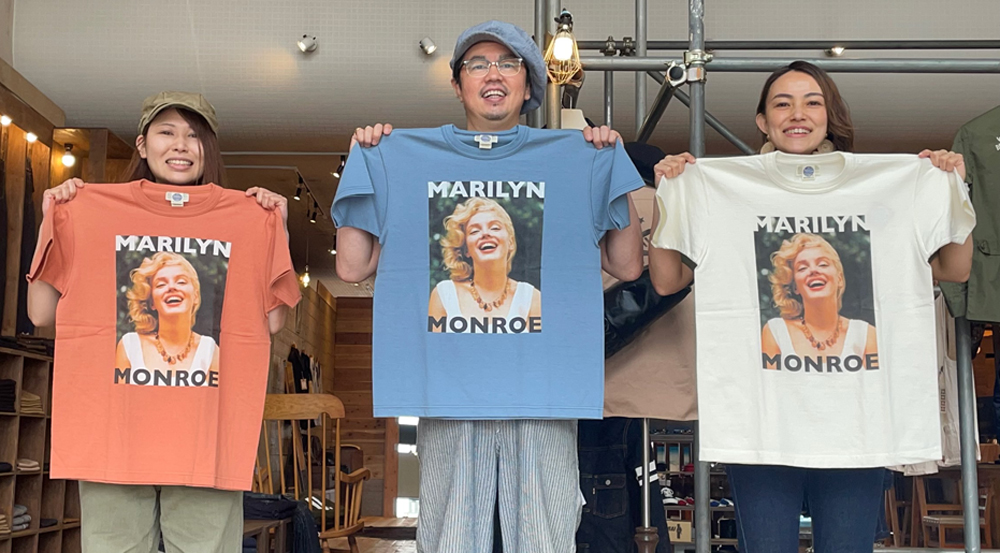 TOYS McCOY / トイズマッコイマリリンモンロー半袖Tシャツ TMC2212