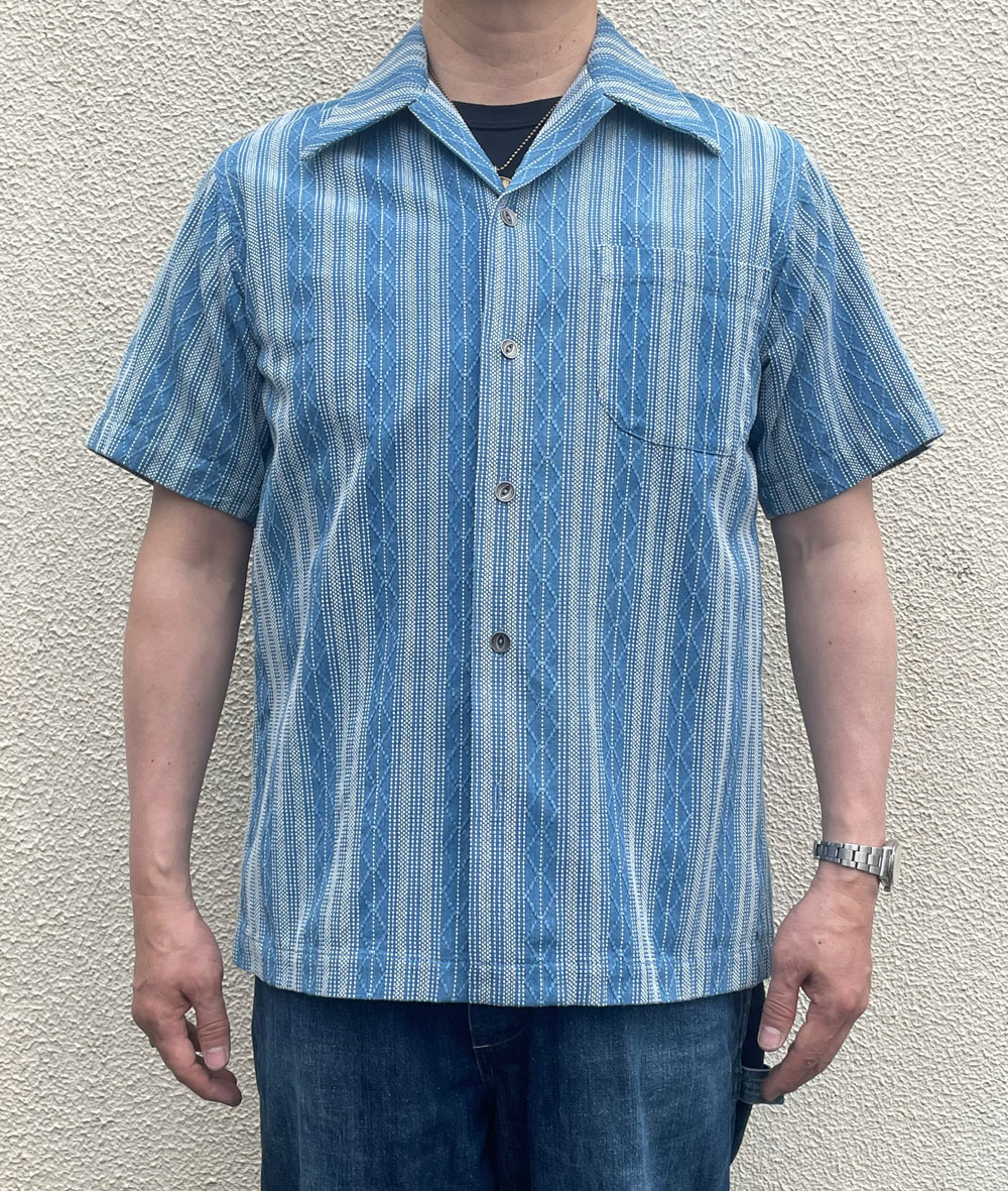 SAMURAI JEANS』サムライジーンズ カバーオール 刺し子 藍染め