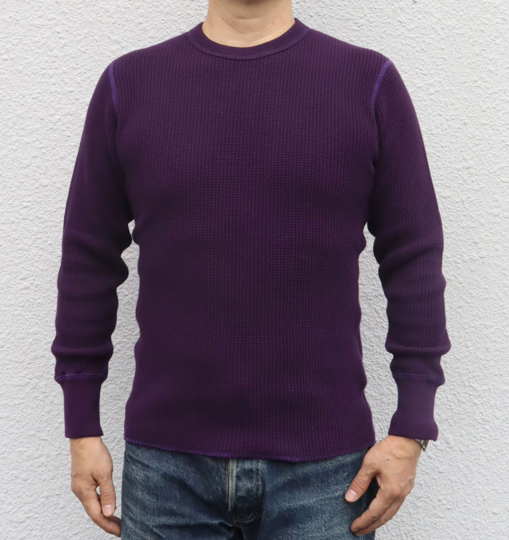 JELADO ジェラード　メガサーマル グレー　38ヘンリーネック JELADO(ジェラード)メガサーマルヘンリーネック長袖Tシャツ