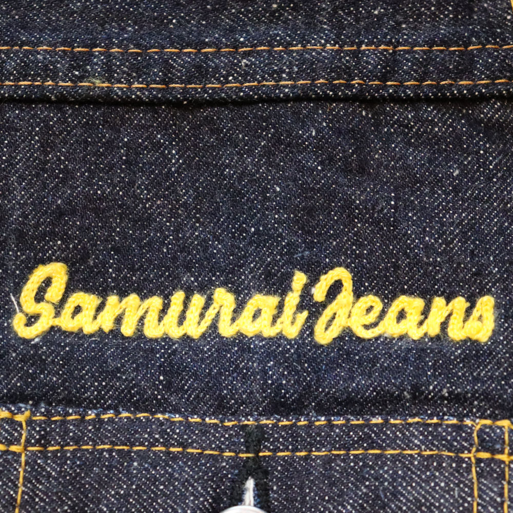 背中で語るシリーズ！ SAMURAI JEANS サムライジーンズ 男気15ozデニム
