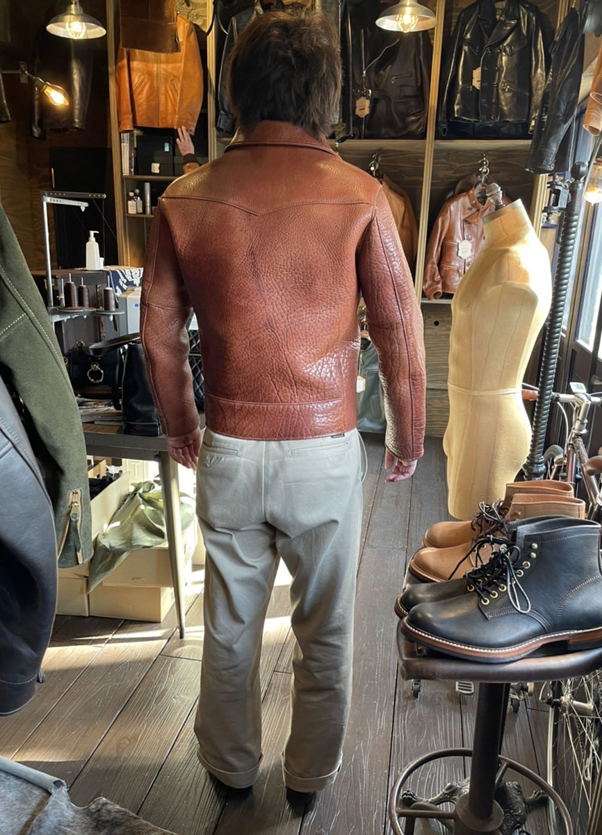 Y'2 LEATHER / ワイツーレザー 2023新作展示会に 代表林が行って