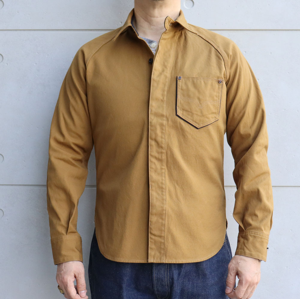 DELUXE WARE デラックスウエア 定番 デニムシャツ7640 40s DENIM