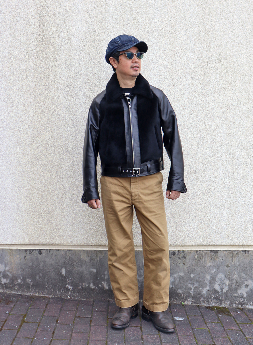 アトラクションズ グリズリージャケット ムートン Msize 美品 楽天市場】AttractionsBILTBUCKLot.500 Grizzly Jacket - Black
