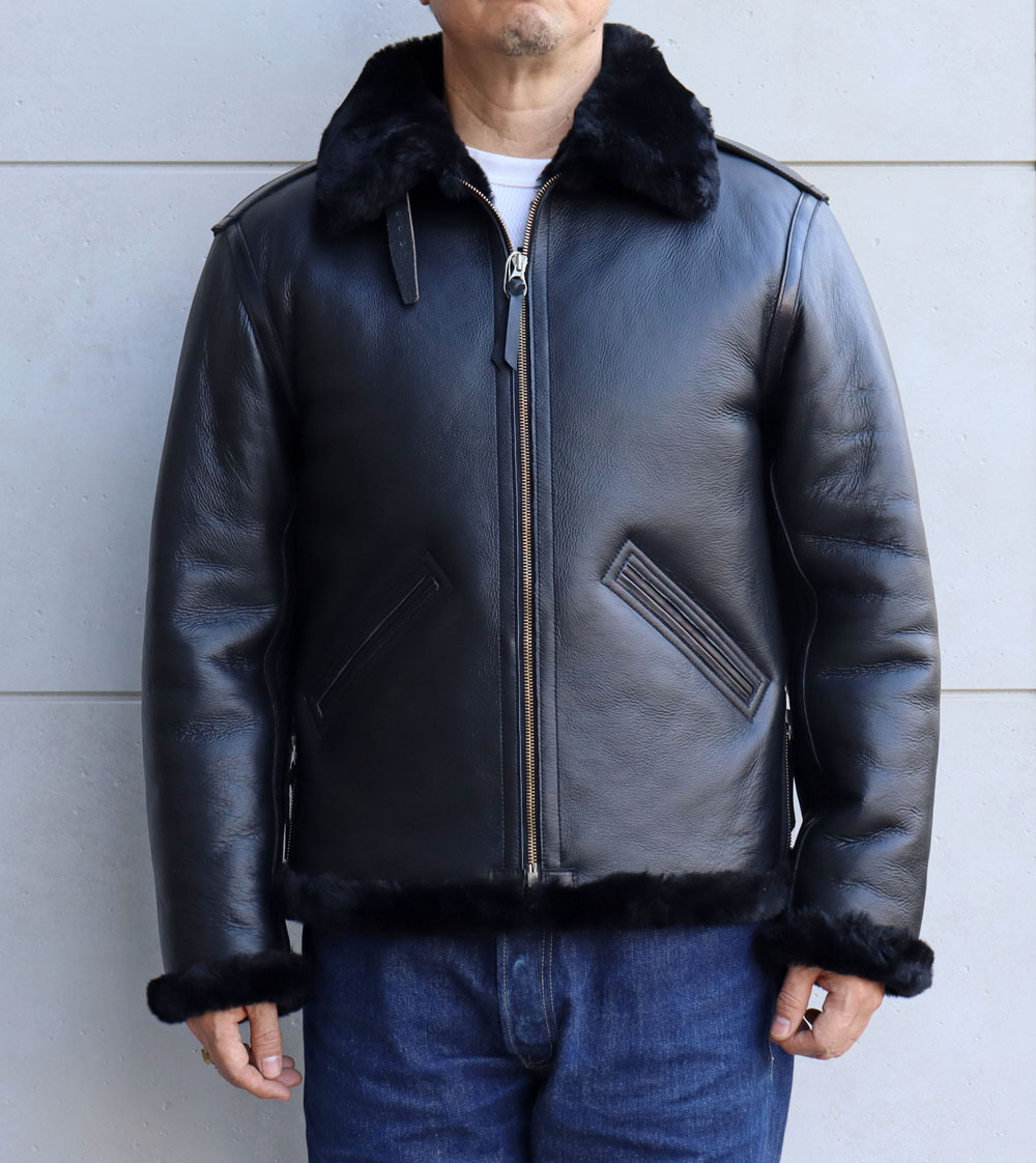 TYPE B-6 レザージャケット M ブラウン サイズ38