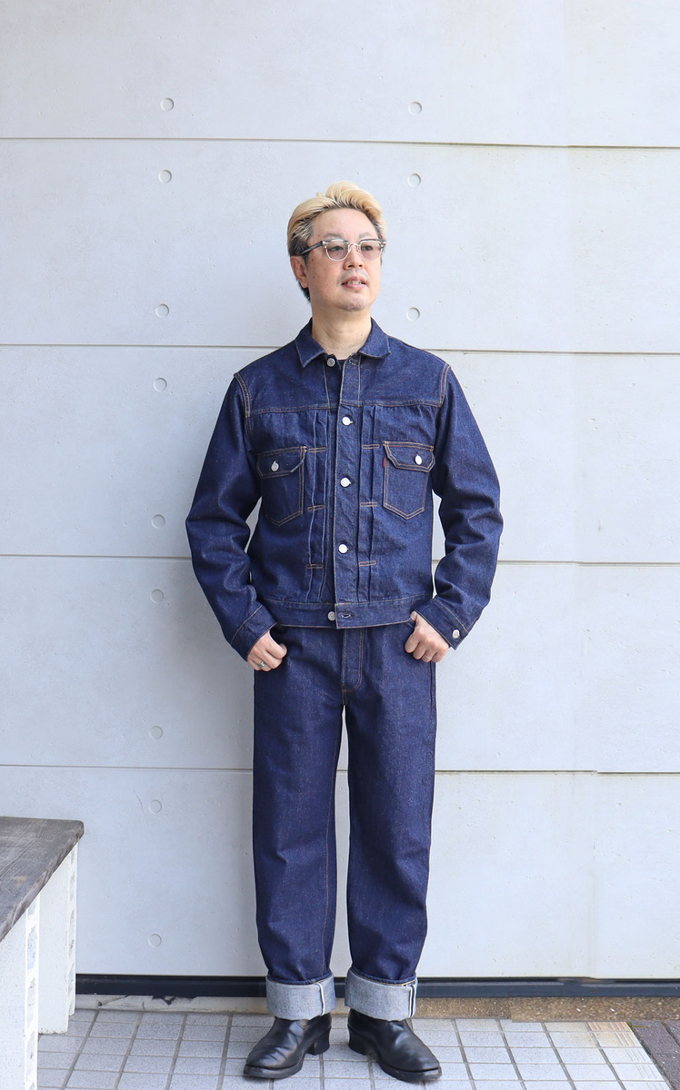 アメカジ基本スタイル！！「デニムオンデニム」JELADO ジェラード 白