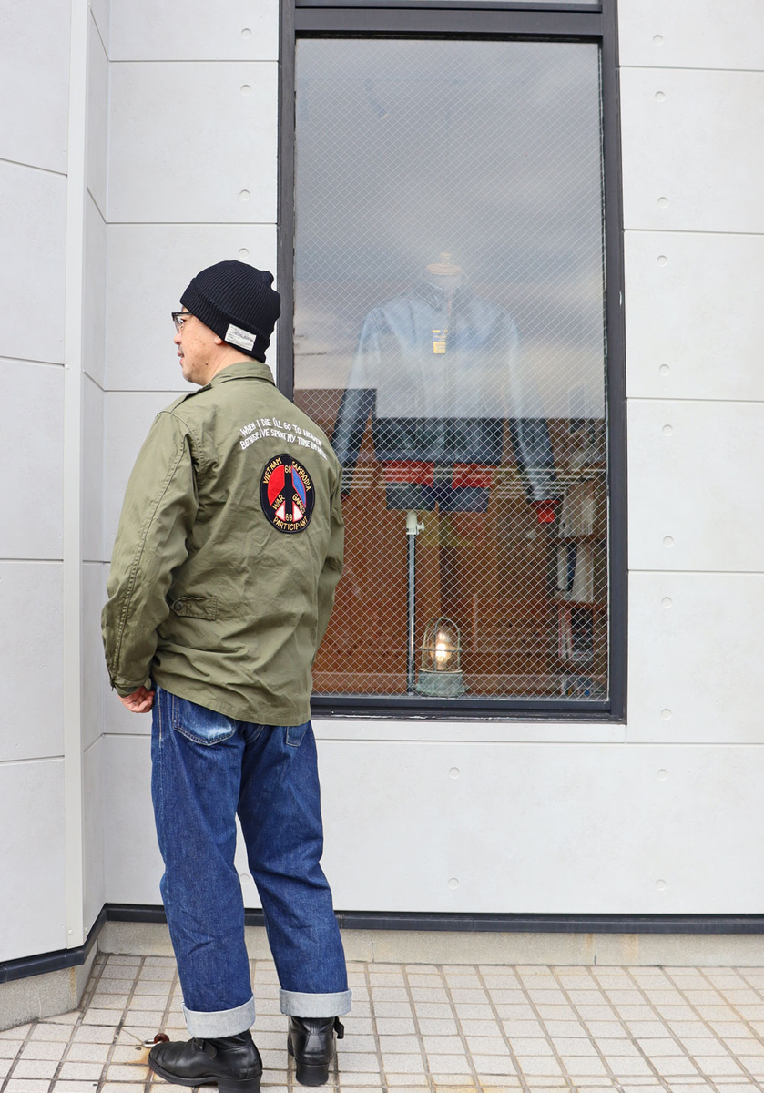 被る人を選ばないシンプルなニット帽 BUZZ RICKSON'S バズリクソンズ