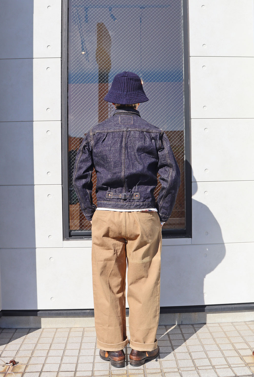 サムライジーンズ　キャスケット　ハンチングセット SAMURAI JEANS サムライジーンズ 15ozの男気セルビッチデニムを