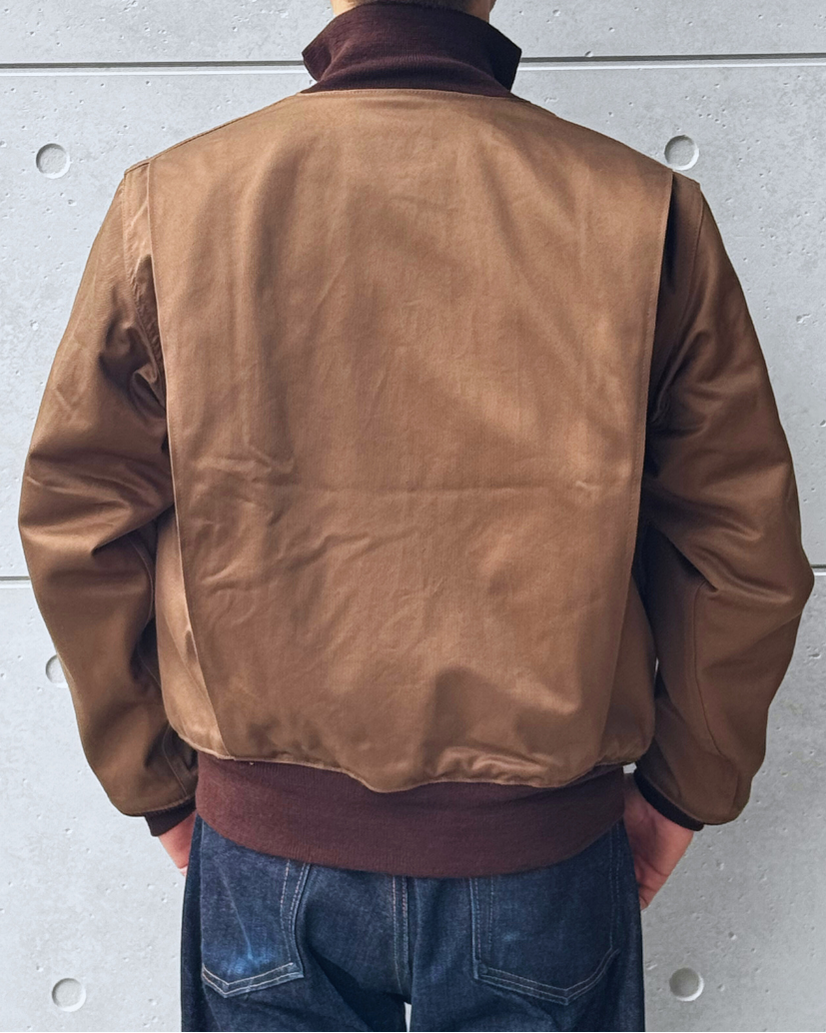 Buzz Rickson's/バズリクソンズ タンカースジャケット ブラウン BUZZ RICKSON'S バズリクソンズ BR15760 Type TANKERS BROWN