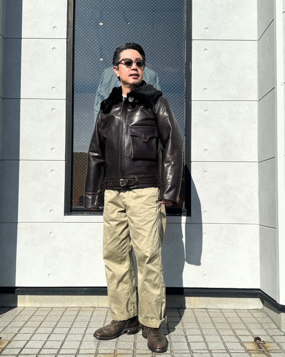 BUZZ RICKSON'S バズリクソンズ より 高級感に溢れた大きなブラック