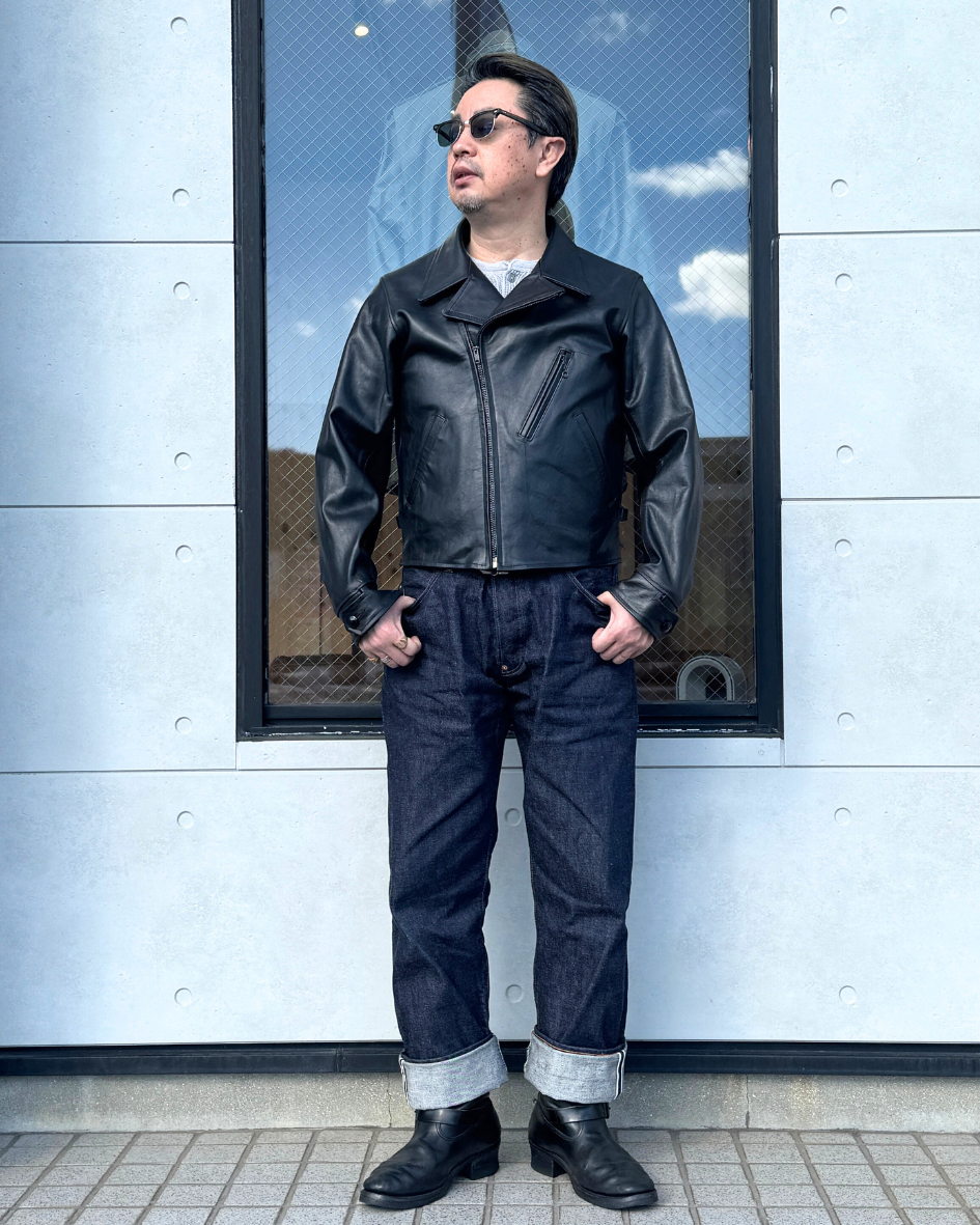 Dapper's ダッパーズ　レザージャケット DAPPER'S ダッパーズ より レザージャケットは男のロマン！ BlockBilt