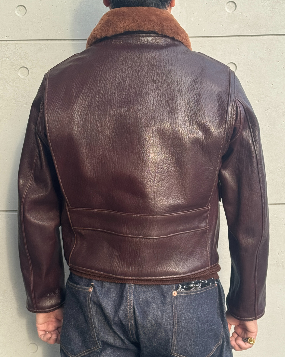 BUZZ RICKSON'S バズリクソンズ より ゴートスキンでエイジングを