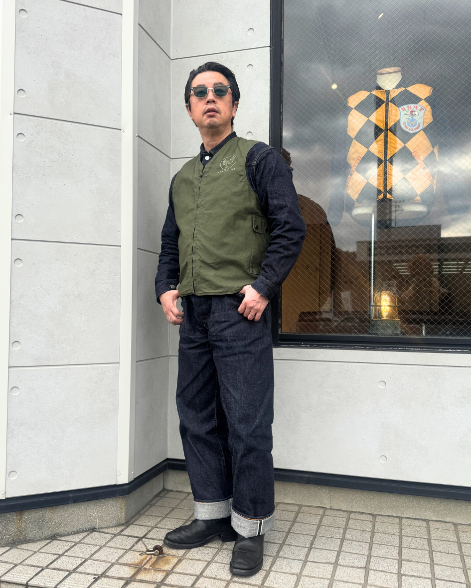 BUZZ RICKSON'S バズリクソンズ より アメカジ にベストは必須です