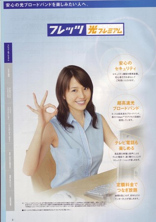 【希少 レア】 長澤まさみ 非売品 NTT西日本 マグネット 販促 ひかり電話 広島での戦利品（長澤まさみちゃん編） - toppys's diary