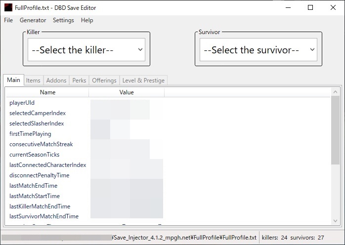 Pc版 Dbdアイテムハックのやり方 Pc版 Dbd ハック チート やり方まとめ Pc版 Dbdアイテムハックのやり方 Pc版 Dbd ハック チート やり方まとめ