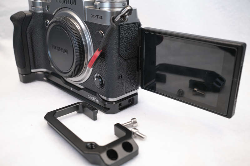レビュー】SmallrigのX-T4用L型ブラケットは見た目も機能も
