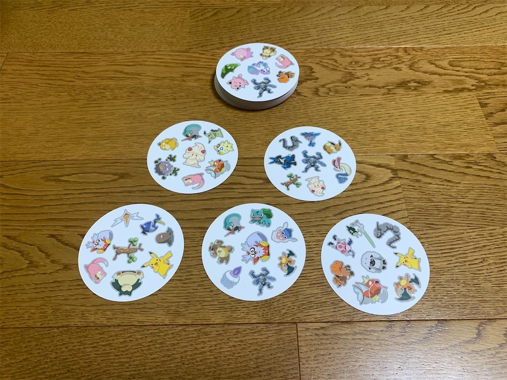 Dobble ドブル ポケモン とらの気まぐれ日記