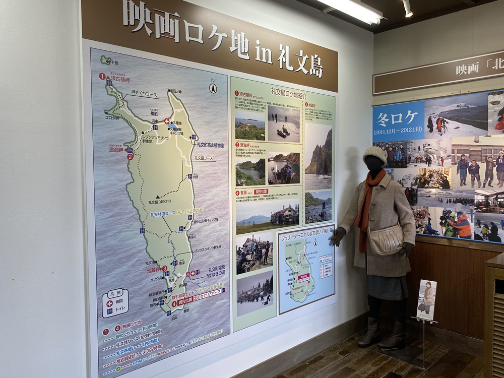 観光 ポスター B1サイズ ポスター 北海道 礼文島 当時品 北のカナリア