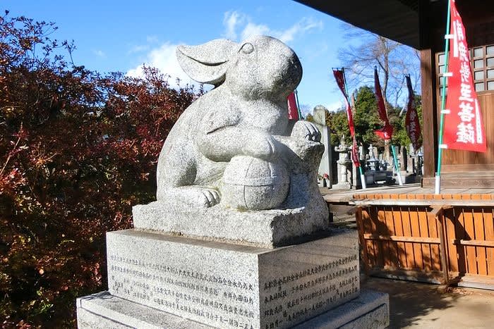 福正寺 勢至堂の狛ウサギ - 四季・めぐりめぐりて Ⅱ