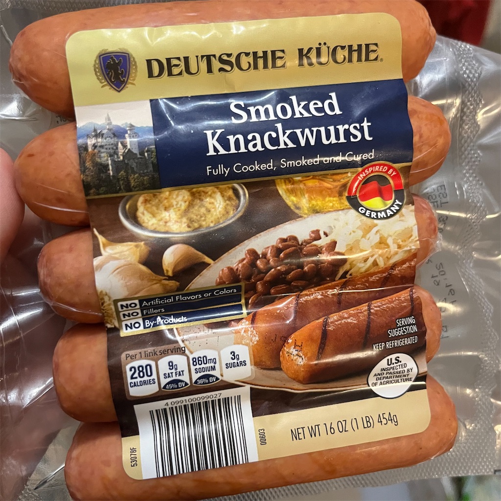 シャウエッセン問題：ALDIのソーセージとwholefoodsであんまりみかけ