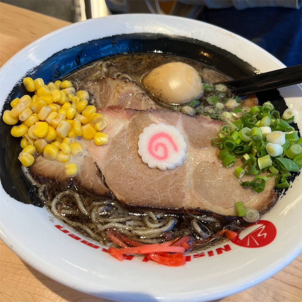 らーめんさま Nishiki Ramen：胸肉の唐揚げ美味しかったです - ダラス転勤で