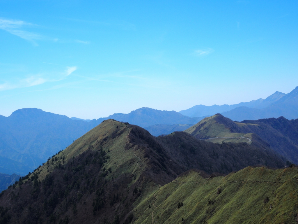 伊予富士 山頂からの風景 伊予富士 山頂からの風景