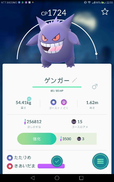 ポケモンgoでゴーストが進化した Eo光とマイネオで通信費節約ブログ 8poke Com ポケモンgoでゴーストが進化した Eo光とマイネオで通信費節約ブログ 8poke Com
