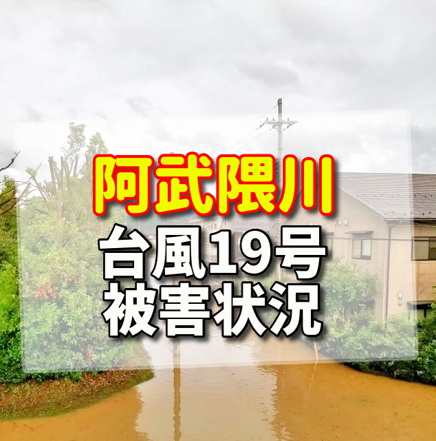 阿武隈川,氾濫地域,決壊箇所