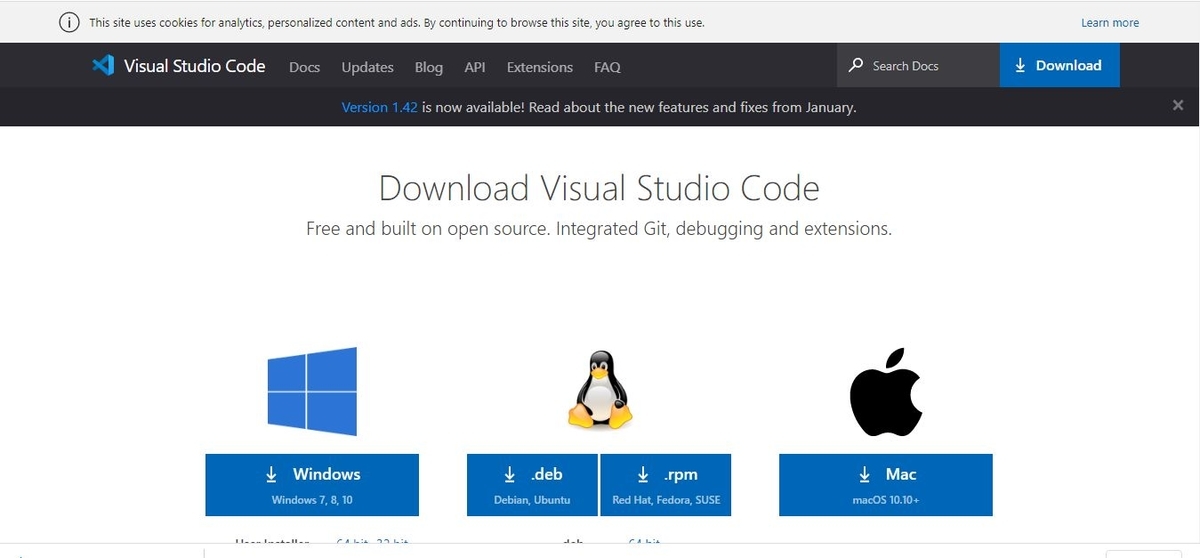 Visual Studio Code download