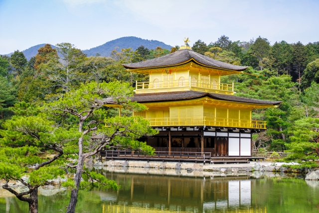 1日目のスケジュール：金閣寺、清水寺、祇園