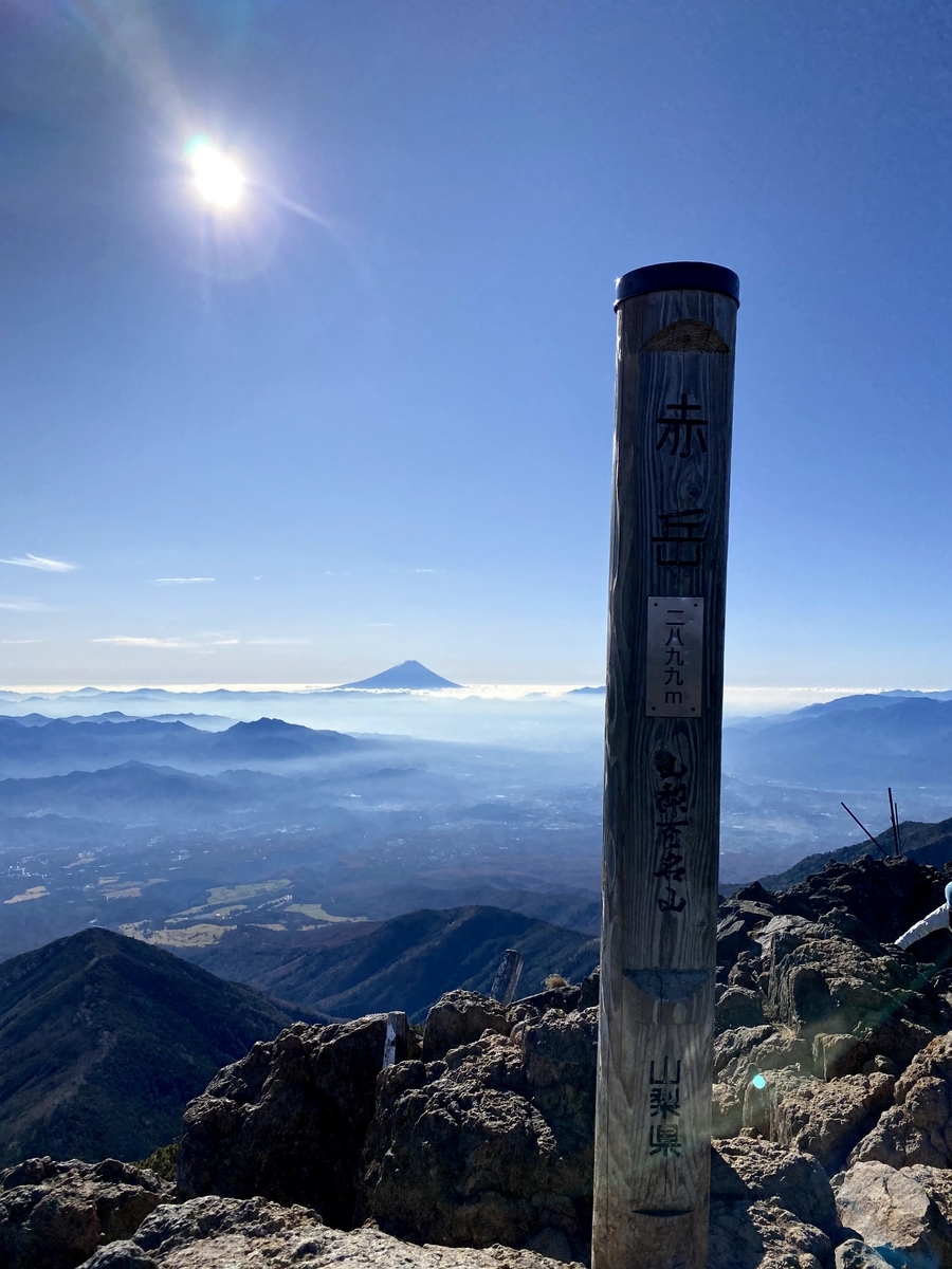 赤岳山頂