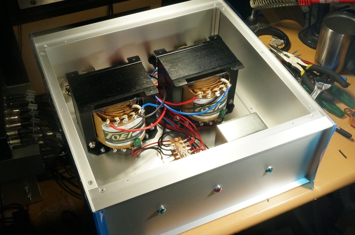 DCパワーアンプ電源改良（製作編10） - ウィークエンド・オーディオ