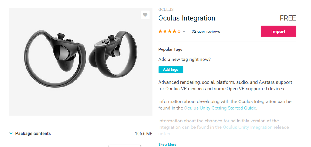 f:id:toruyy:20181125014014p:plain アセットストアのスクリーンショット