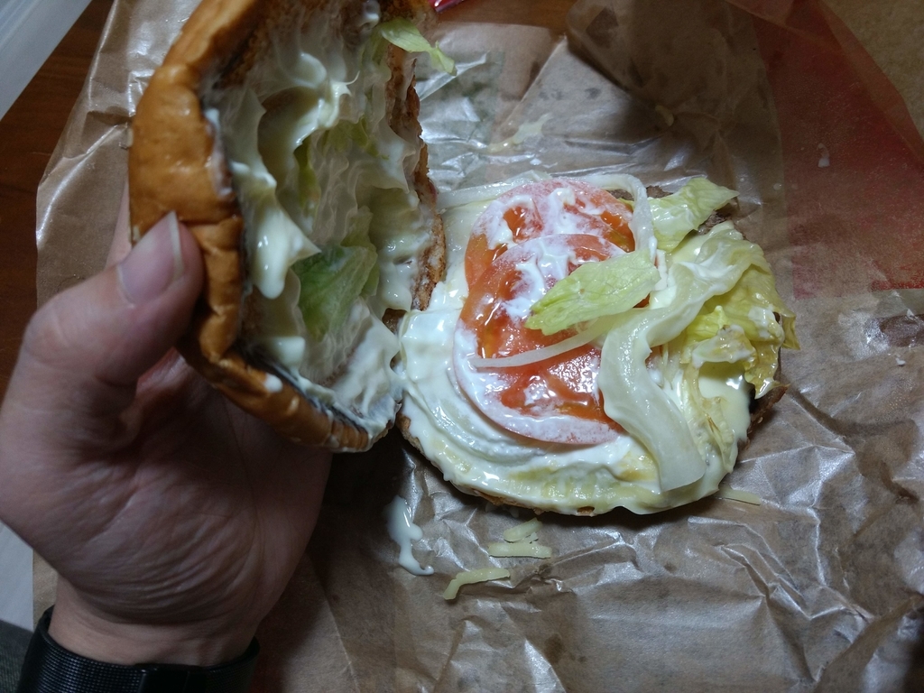 スノーチーズワッパーの中身