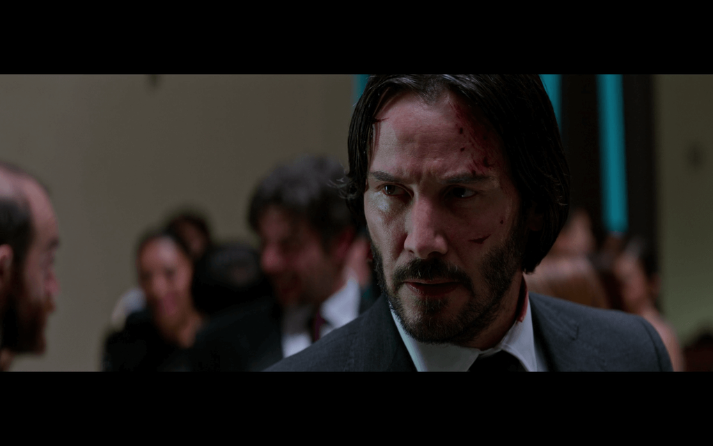 カッコイイ髭のキアヌ・リーブス