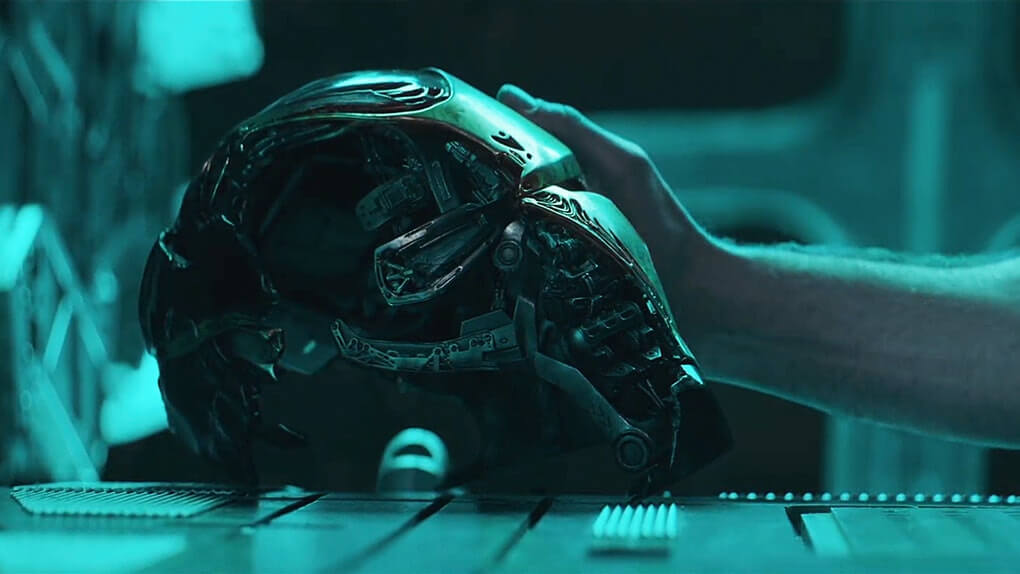 アイアンマンスーツの残骸