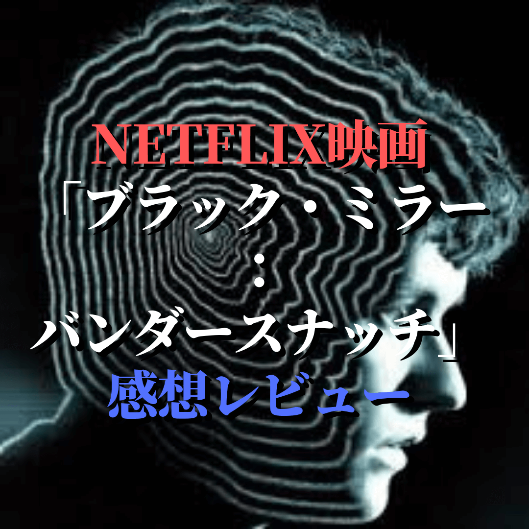 Netflix映画 ブラック ミラー バンダースナッチ 感想レビュー ゲーム 映画 胃もたれ沢 吐瀉夫の日常