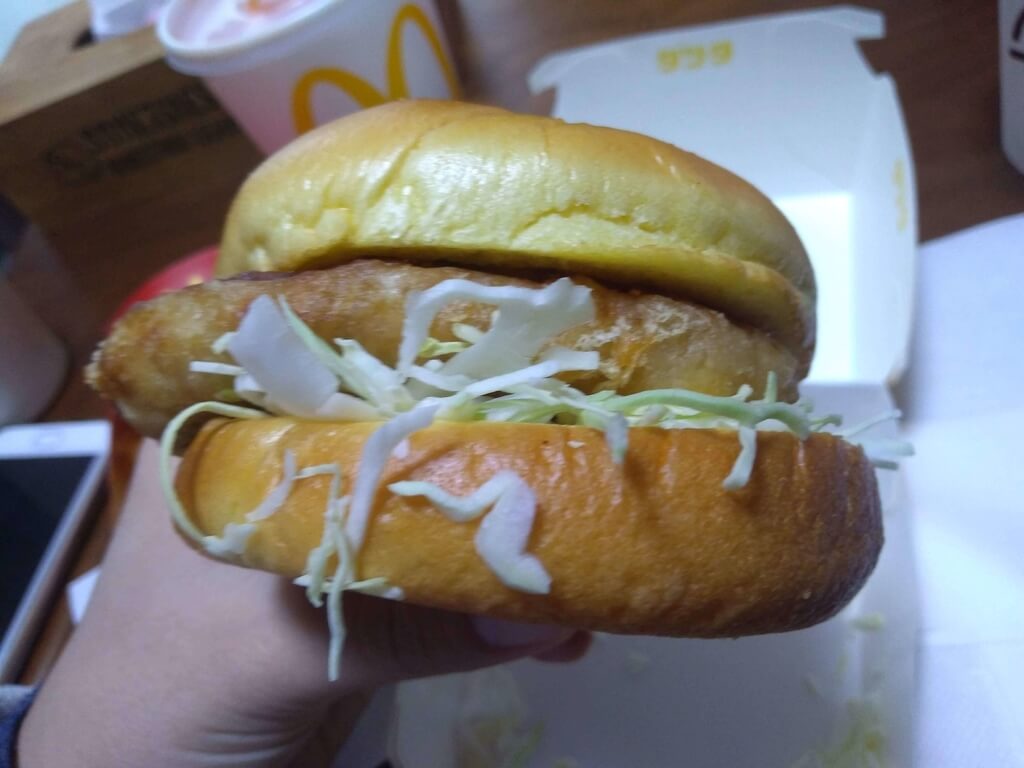 マクドナルドのチキンタツタ