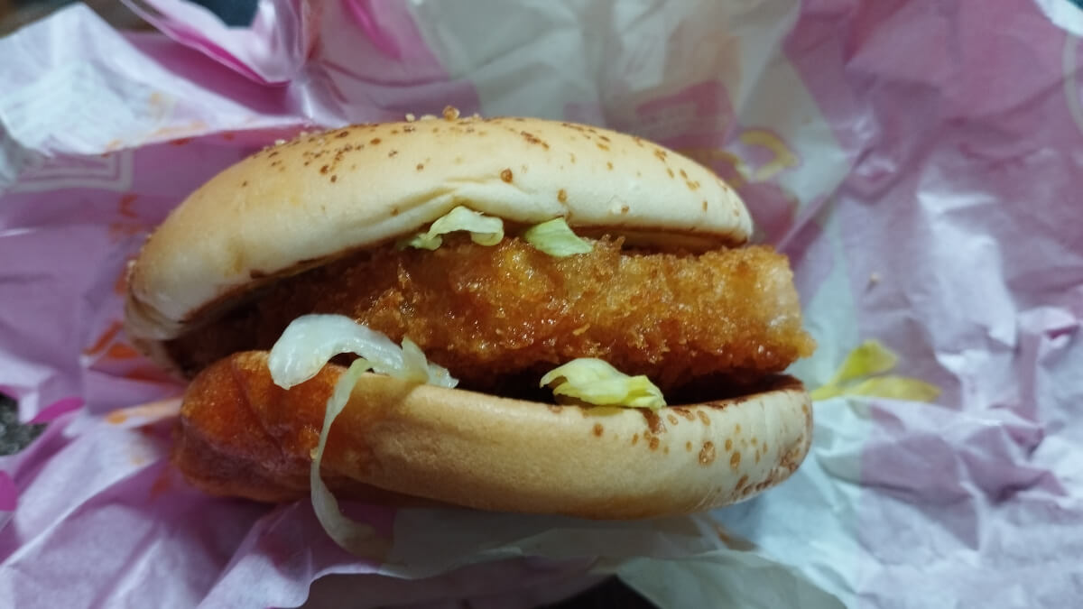 マックのガーリックシュリンプ