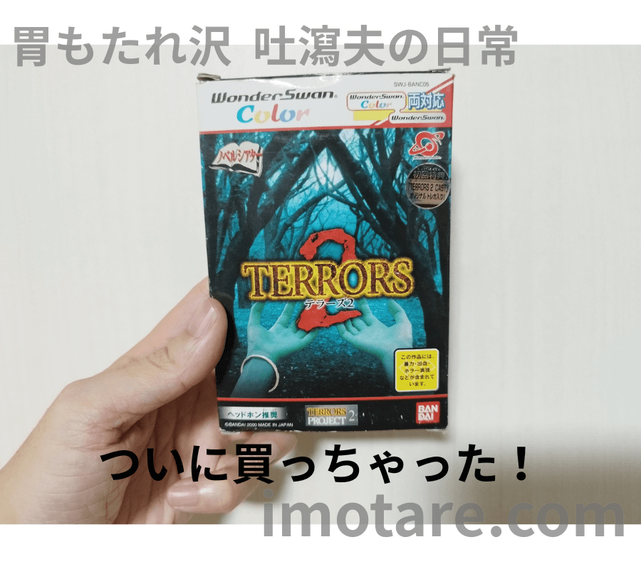 2025年】なぜ今、ワンダースワンを買ったのか。『TERRORS』『リング